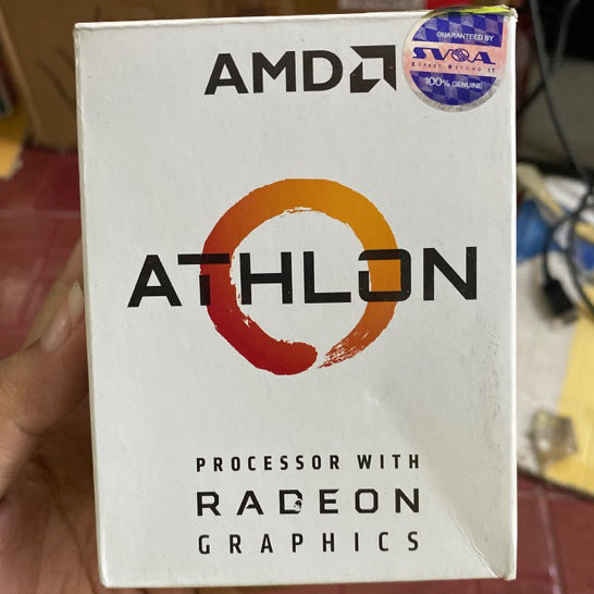 CPU (ซีพียู) AMD ATHLON 3000G 3.5 GHz (SOCKET AM4) สินค้ามือสอง ประกัน