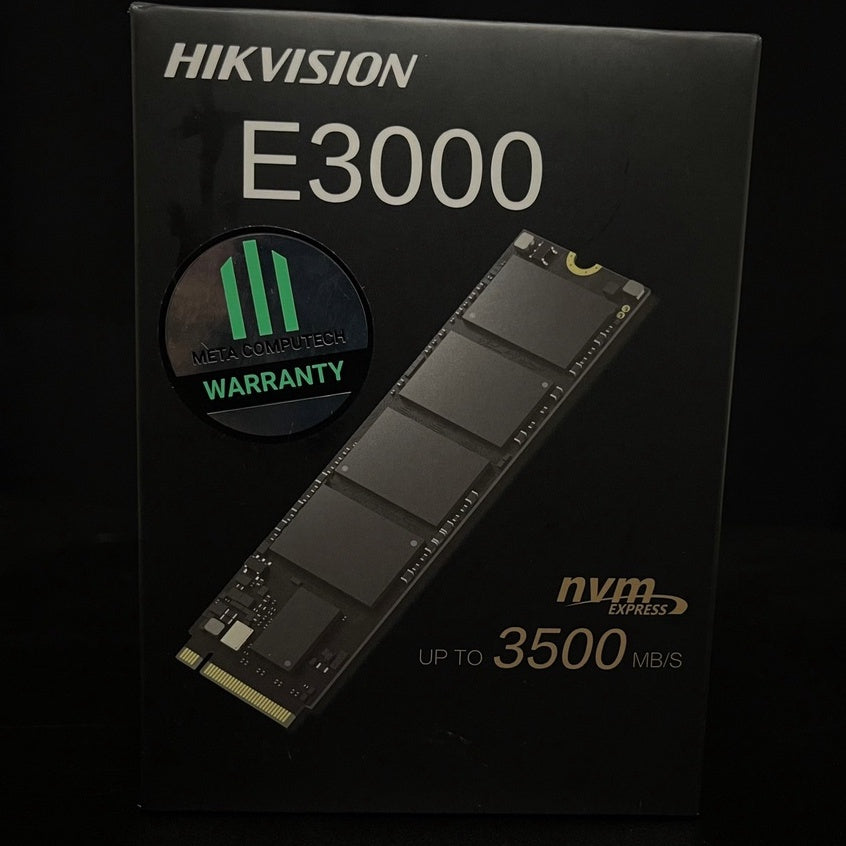 SSD (เอสเอสดี)  M.2 PCIe 256GB HIKVISION E3000 สินค้ามือหนึ่ง ประกันศูนย์ Advice 01/06/2570 สินค้าพร้อมจัดส่งทันที 📢