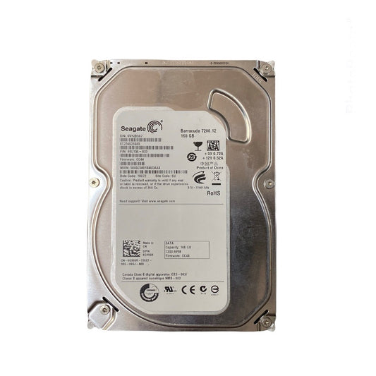 HDD (ฮาร์ดดิส) SEAGATE BARRACUDA 160GB สินค้ามือสอง มีประกันให้ ไม่มีกล่อง สินค้าพร้อมใช้งาน ⚡