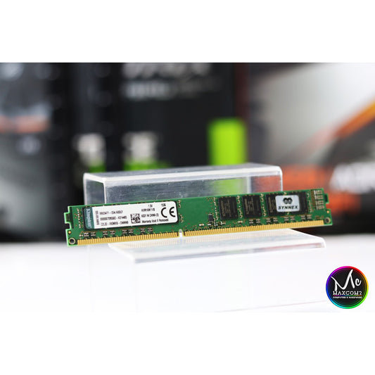 (MAXCOM2) RAM 8GB Kingston DDR3/1600 แรมเตี้ย สินค้ามือ2 สินค้าพร้อมใช้งานทันที มีคลิปผลเทสให้ทุกครั้ง ราคาถูกโดนใจ♥