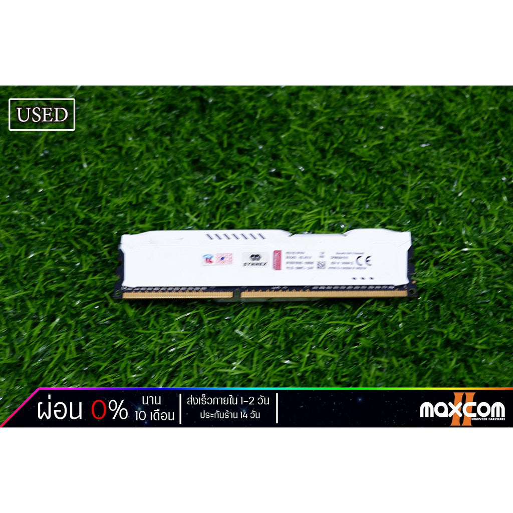 KINGSTON HyperX FURY WHITE RAM 4GB DDR31600 RAM PC (แรมพีซี)  (HX316C10FW4) ประกัน Synnex LT