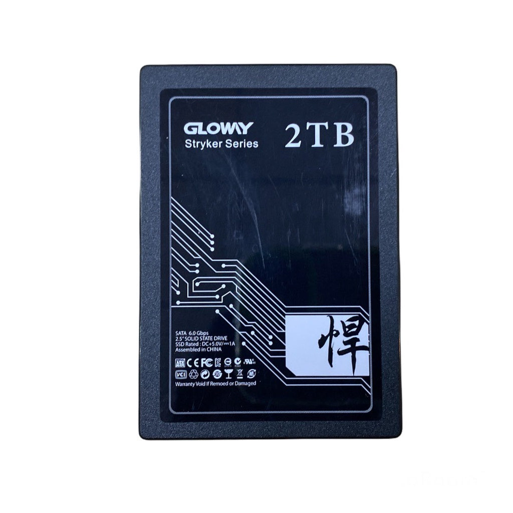 SSD (เอสเอสดี) GLOWAY STRYKER 2TB  สินค้ามือสอง มีประกัน MTG 01/2025 ไม่มีกล่อง สินค้าพร้อมใช้งาน ⚡