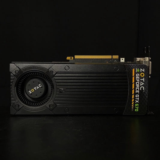 การ์ดจอ ZOTAC GTX670 2GB GDDR5 สินค้ามือสอง มีผลเทสให้ ประกันร้าน พร้อมจัดส่งสินค้าทันที MAXCOM