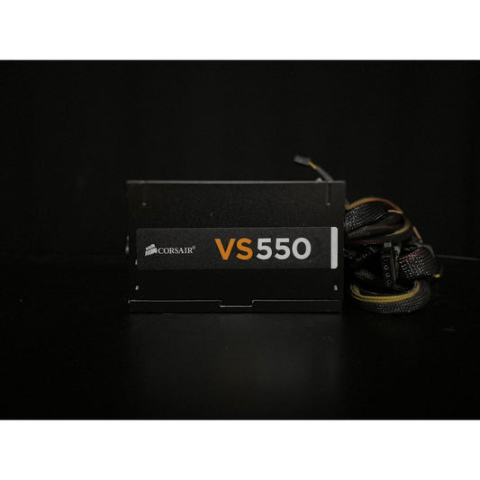 พาวเวอร์ : POWER SUPPLY CORSAIR 75-001836 VS550 +80 WHITE ( PSU 550w ) เป็นสินค้ามือสอง สายครบ มีประกันร้านให้ 14 วัน