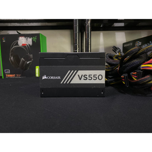 POWER PSU CORSAIR CP-9020171NA VS550 550W +80 WHITE สินค้ามือสอง มีประกัน SYNNEX 04/25 MAXCOM