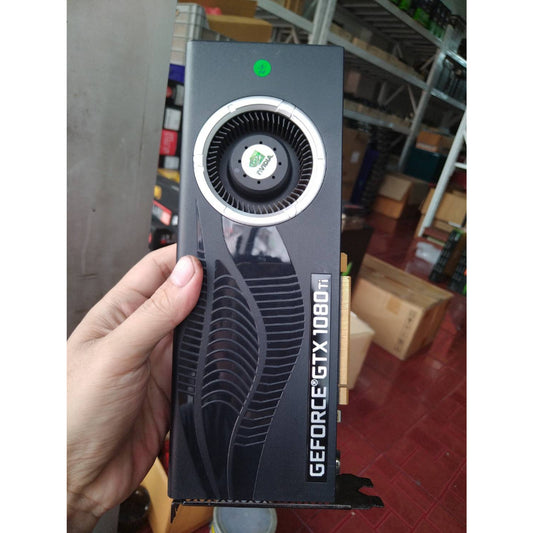 การ์ดจอ VGA NVIDIA 1080TI REF 11GB สินค้ามือ 2 ไม่มีกล่อง ประกันร้าน 14 วัน MAXCOM