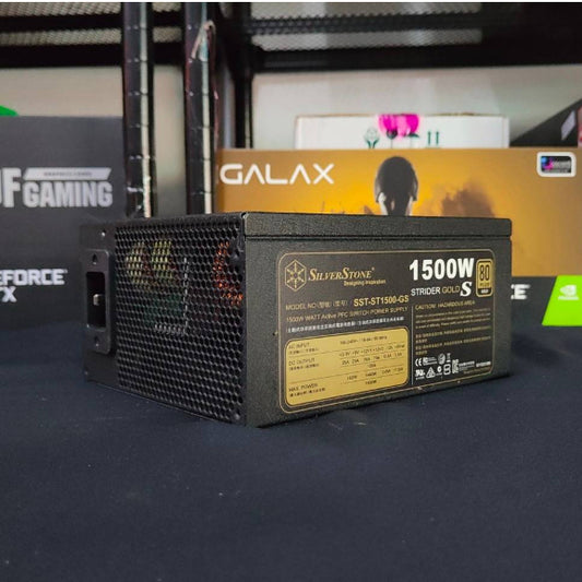 พาวเวอร์ซัพพลาย PSU SilverStone 1500W 80+Gold ประกันJIBถึง 07/2026 ยาวๆ