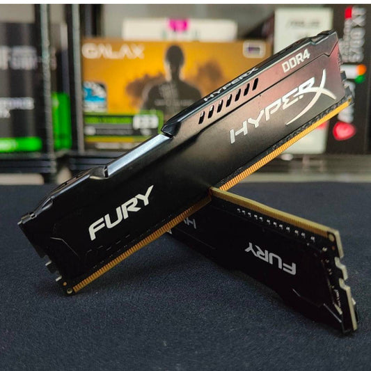 RAM KINGSTON FURY HYPER-X DDR4 4GB 4*1 BUS2400 ( แรม ) สินค้ามือสอง มีประกันตลอดการใช้งาน MAXCOM