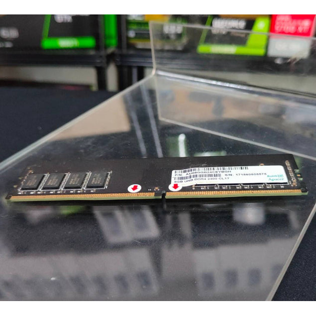 แรม RAM Apacer DDR4 8Gb Bus2400 ประกันร้าน 14 วัน ไม่มีกล่อง