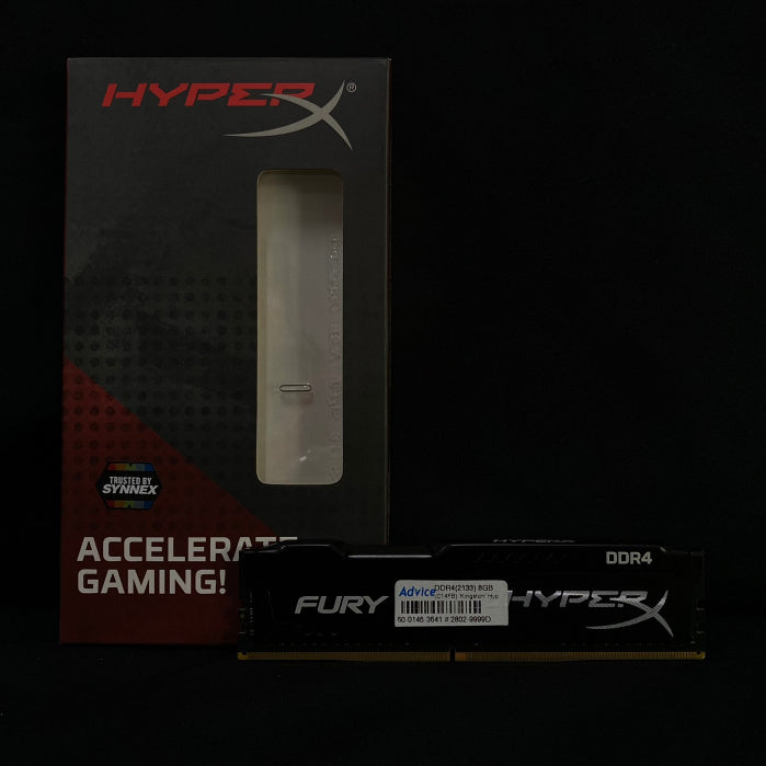 แรม RAM HyperX Fury DDR4 8GB BUS2133 ประกัน ADVICE LT