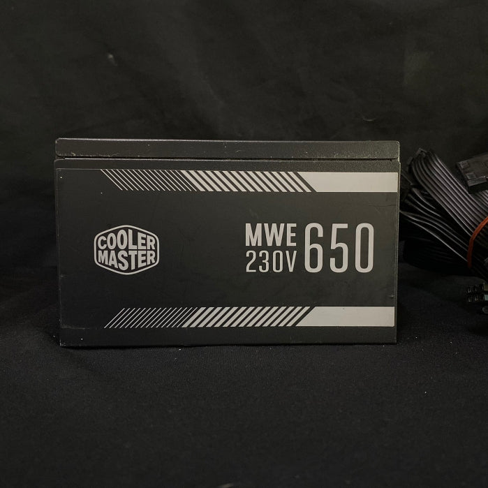 POWER PSU COOLERMASTER MWE 650W 80+ พาวเวอร์ซัพพลาย สินค้ามือสอง ไม่มีกล่อง ประกันร้าน 14 DAY