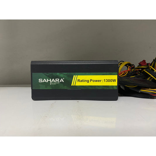 POWER PSU SAHARA PW020 1300W 80+ GLOD (BITCOIN) พาวเวอร์ซัพพลาย สินค้ามือสอง ไม่มีกล่อง ประกันร้าน 14 DAY MAXCOM