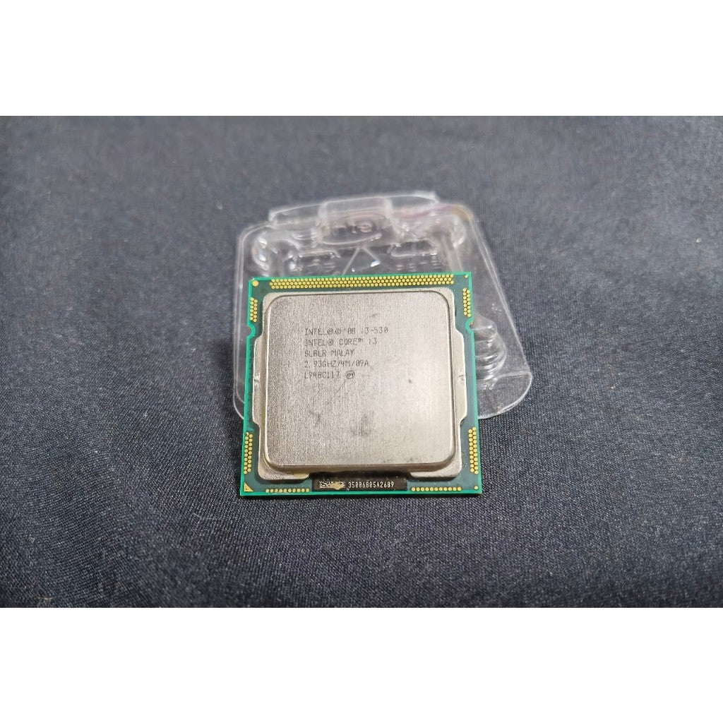 CPU INTEL CORE I3 530 2.93 GHz 2CORE 4THREAD ซีพียู รองรับเมนบอร์ด SOCKET 1156 สินค้ามือสอง ประกันร้าน 14 DAY