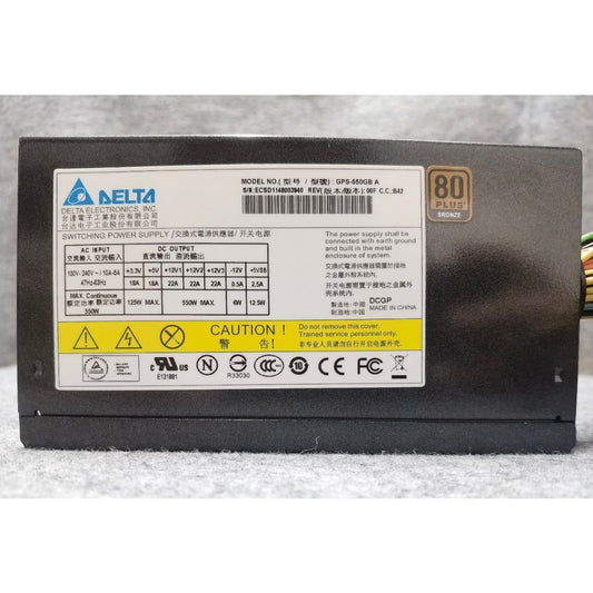 POWER PSU AELTA GP-550GB 550W +80 PLUS BRONZE สินค้ามือสอง ใช้งานได้ปกติ มีประกันร้านให้ 14 วัน MAXCOM