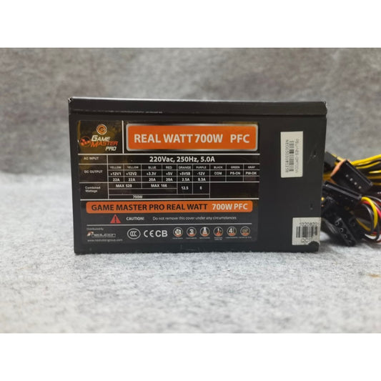 POWER PSU NEOLUTION E-SPORT GAMEMASTER PRO PFC 700W  สินค้ามือสอง ประกันร้าน 14 วัน MAXCOM