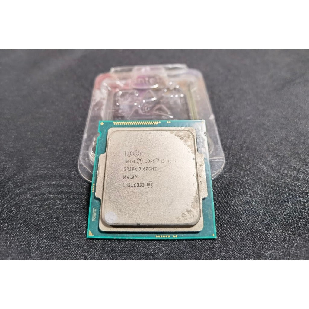 CPU INTEL CORE I3 4160 3.60 GHz 2CORE 4THREAD ซีพียู รองรับเมนบอร์ด SOCKET 1150 สินค้ามือสอง ประกันร้าน 14 DAY