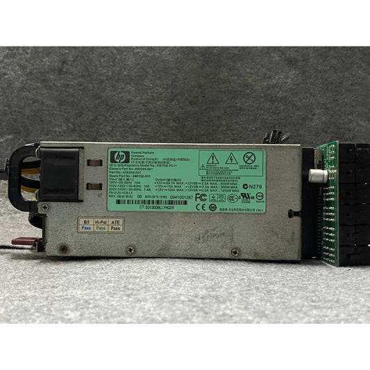 POWER PSU HP HEWLETT PACKARD HSTNS-PL11 1200W สินค้ามือสอง ใช้งานได้ปกติ มีประกันร้าน 14 วัน MAXCOM