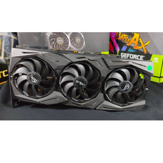 การ์ดจอ ASUS ROG STRIX RTX 2070SUPER GAMING 8GB GDDR6 สินค้ามือสอง ไม่มีกล่อง ประกันร้าน 14 วัน MAXCOM