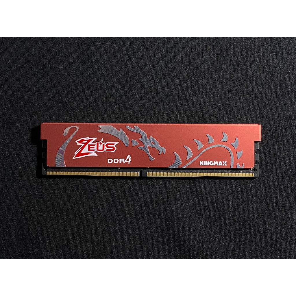 RAM KINGMAX ZEUS DDR4 4GB BUS2400 ( แรม ) สินค้ามือสอง มีประกันตลอดการใช้งาน MAXCOM