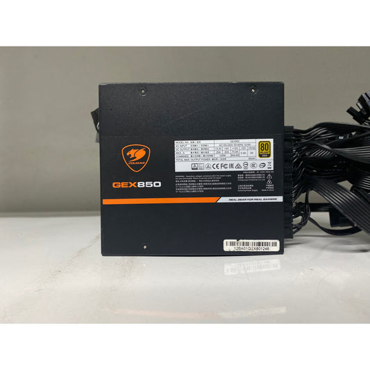 POWER PSU COUGAR GEX850 850W +80 PLUSGOLD พาวเวอร์ สินค้ามือสอง ใช้งานได้ปกติ MAXCOM