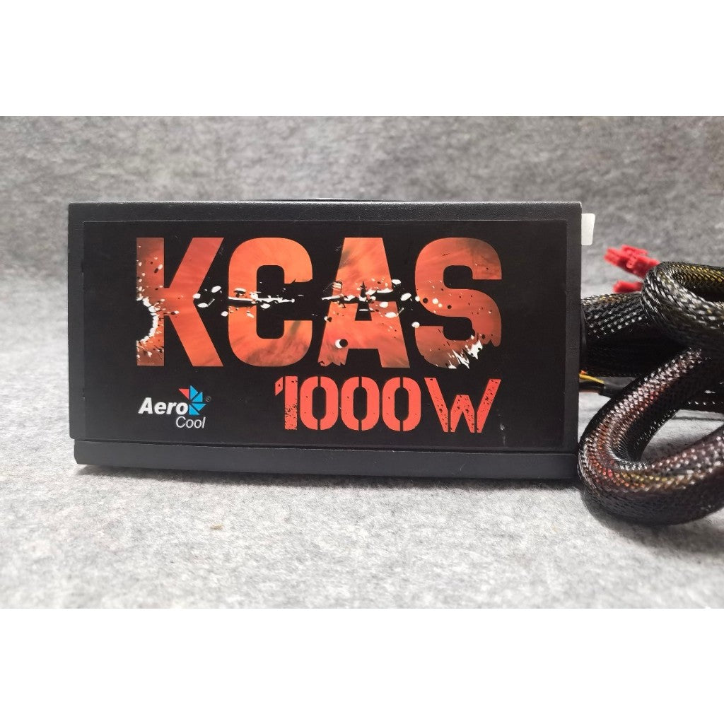 POWER PSU AEROCOOL KCAS-1000M 1000W 80+ BRONZE พาวเวอร์ซัพพลาย สินค้ามือสอง ไม่มีกล่อง ประกันร้าน 14 DAY MAXCOM