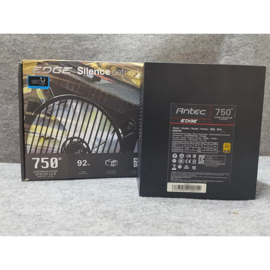 POWER PSU ANTEC EDGE EDG750 750W +80 PLUS GOLD พาวเวอร์ สินค้ามือสอง ใช้งานได้ปกติ มีประกันร้าน 14 วัน MAXCOM