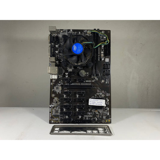 ชุดเซ็ตซีพียู+บอร์ด CPU PENTIUM (เลือกได้) + MB OEM B250 BTC-12P SOCKET1151 ไม่มีเพทหลัง MAXCOM