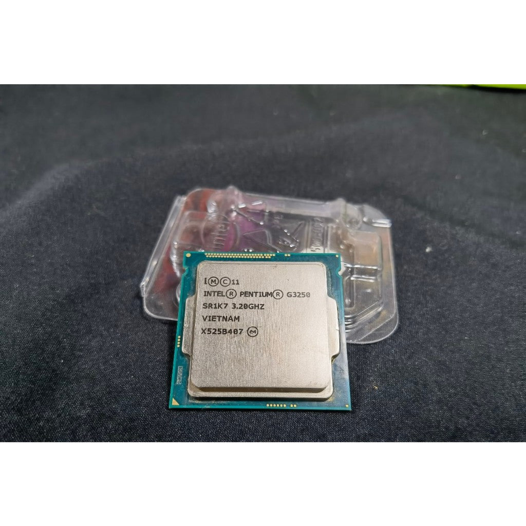 CPU INTEL PENTIUM G3250 3.20 GHz 2CORE 2THREAD ซีพียู รองรับเมนบอร์ด SOCKET 1150 สินค้ามือสอง ประกันร้าน 14 DAY MAXCOM