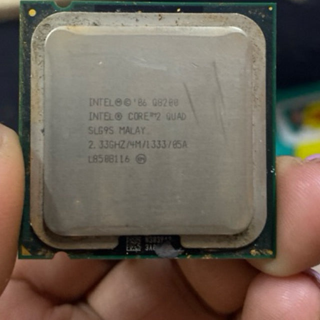 CPU INTEL Quad Q8200 (แคช 4M, 2.33 GHz, 1333 MHz FSB